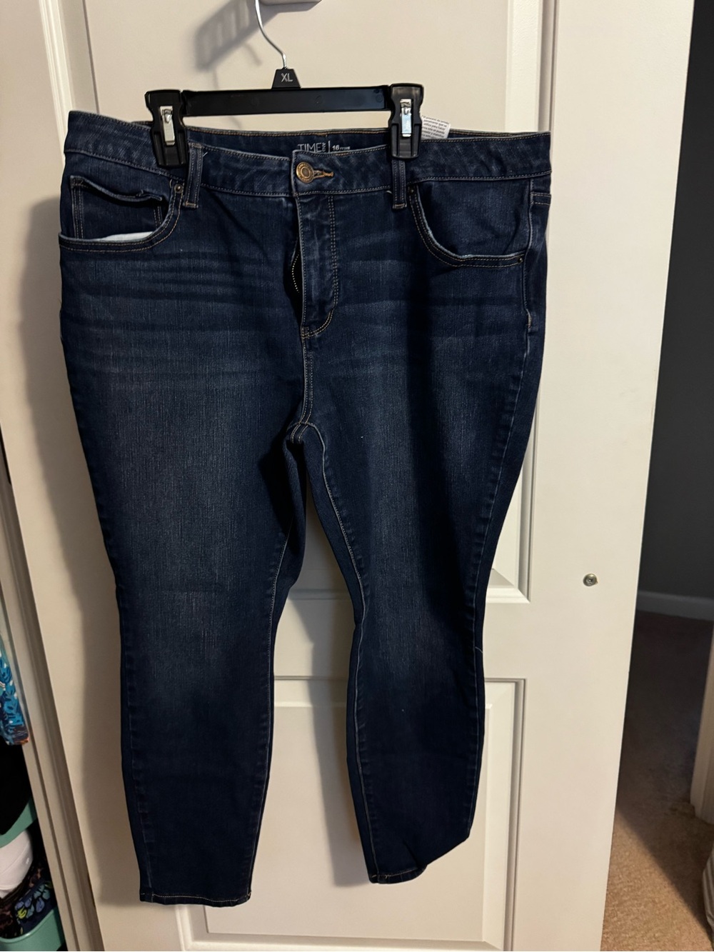 Time and Tru Dark Blue Skinny Jeans